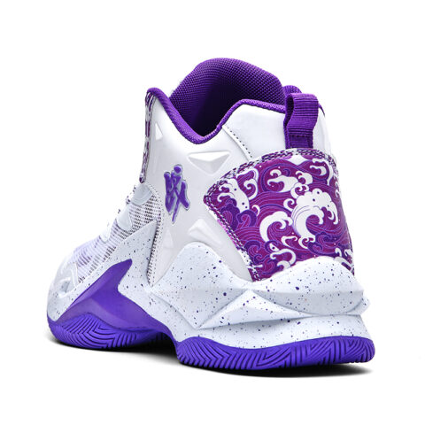GQWE Cushioning Breathable Lightweight High top Basketball Shoes Unisex