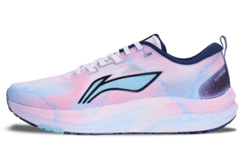 Li Ning Red Hare 8 Breathable And Wear resistant Low top Marathon Running Shoes Men’s Pink