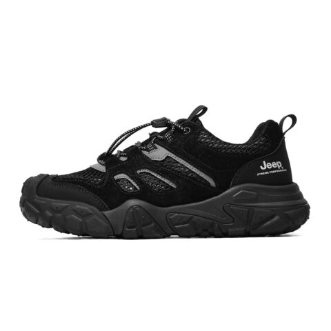 Jeep Low top Hiking Shoes Men’s Black