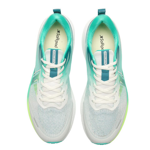 XTEP Fabric Low top Casual Running Shoes Men’s White Green