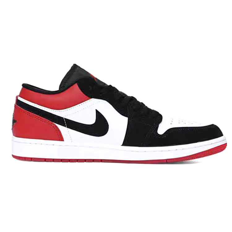Jordan Air Jordan 1 Vintage Basketball Shoes Unisex Low Top Red/Black