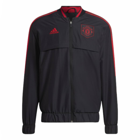 Adidas Manchester United ANTHEM Soccer Jersey Men’s Black