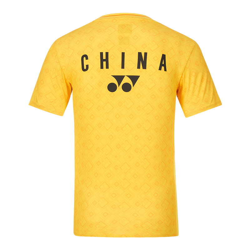 YONEX Badminton Jerseys Men’s 10664 Kerria Yellow Crew Neck Thin