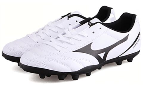Mizuno Potrero Wide Ag Artificial Grass ‘White Black’