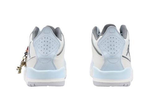 Jordan Courtside 23 Vintage Basketball Shoes Men’s Mid Top Blue/White