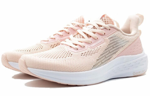 361° FlyFish 1 Breathable Low top Running Shoes Women’s Pink White Mesh