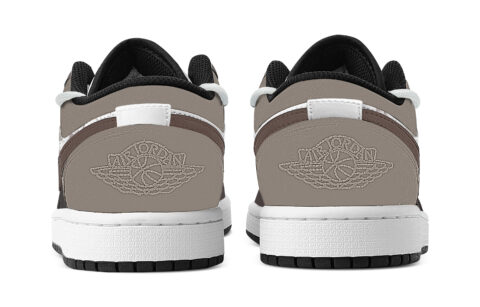 Jordan Air Jordan 1 Steam Moment Abrasion Resistant Low top Vintage Basketball Shoes Women’s Brown