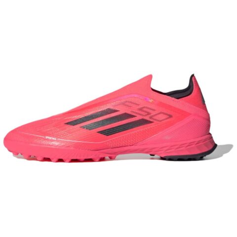 Adidas F50 PRO Slip Resistant Abrasion Resistant Soccer Shoes Men's Red