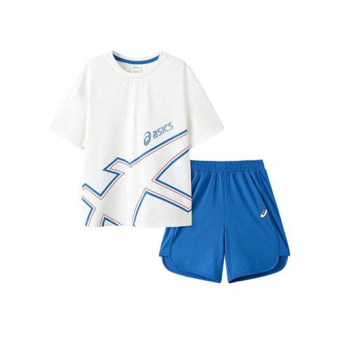 Asics Casual Sportswear Sports Performance SS25 0001 Raw White Children Aged 3 7 Years Old