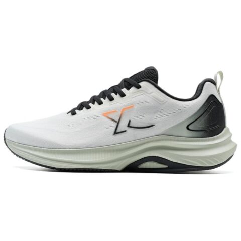 XTEP Rebound Slip Resistant And Abrasion Resistant Low top Casual Running Shoes Men’s White Black