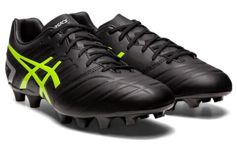 Asics DS Light Club Black Safety Yellow