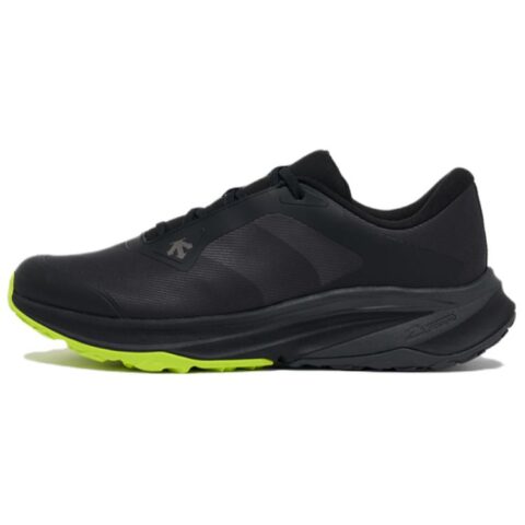 DESCENTE Slip Resistant Abrasion Resistant Low top Casual Training City Commuting Running Shoes Men’s Black