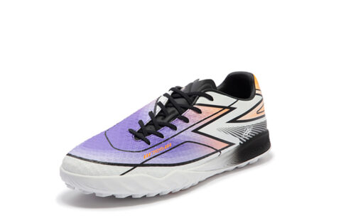 361° Soccer Shoes Unisex Low Top Purple Orange White