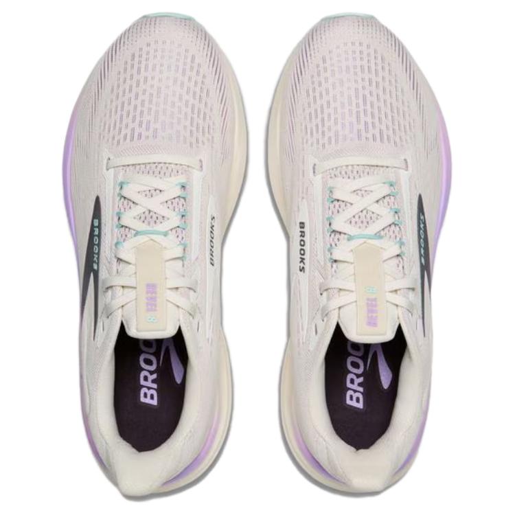 Brooks Revel 8 Breathable Running Shoes Women’s White Purple