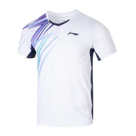 Li Ning Badminton Jersey Unisex Standard White