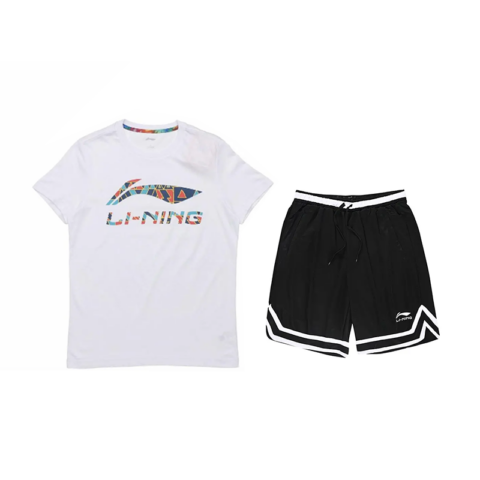 Li Ning Casual Sportswear Unisex White Black