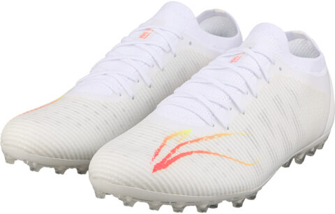 Li Ning Swift Shadow MG Short Grassland Soccer Shoes Fabric Cushioning Abrasion Resistant Impact Resistant