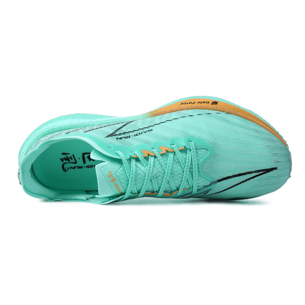 SAIQI Low top Hui Technology Running Shoes Unisex Emerald Mountain Breeze