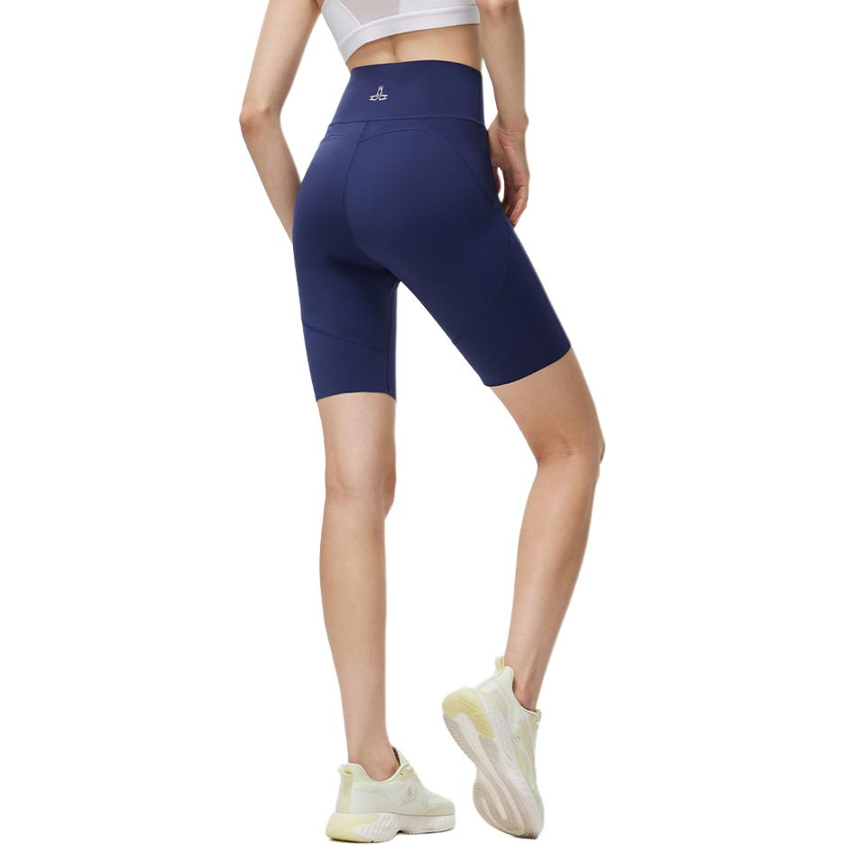 Li Ning Fitness Series Sports Shorts Women’s Dark Ship Blue