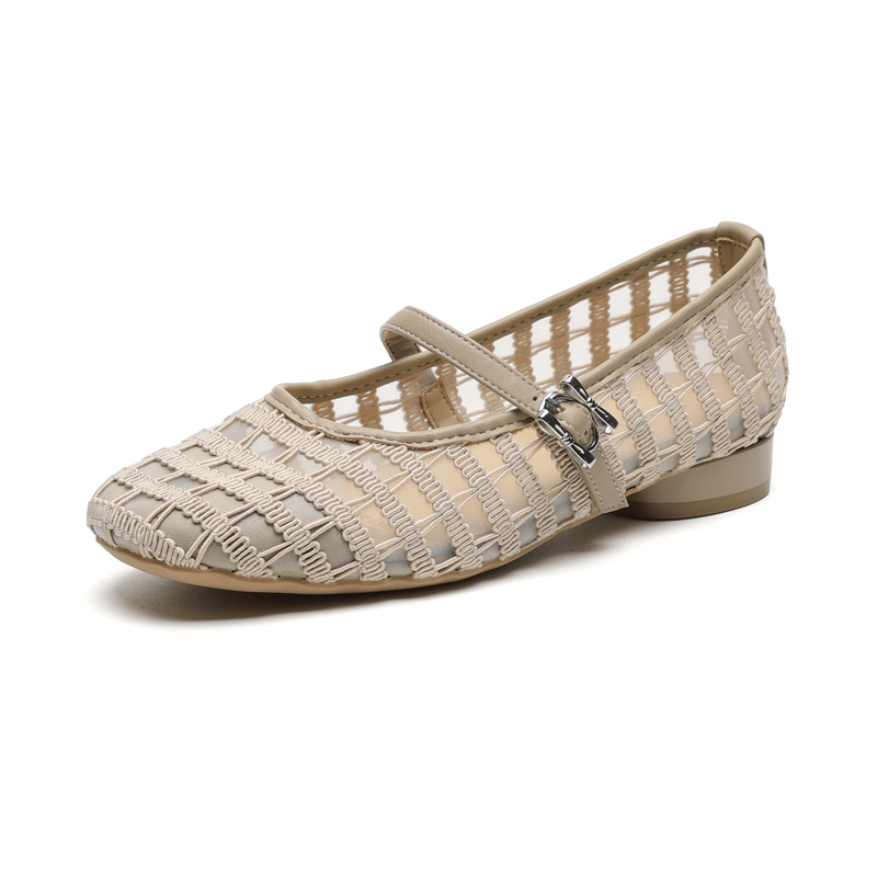 DAPHNE Chunky Heel Mary Jane Shoes 2cm Women’s