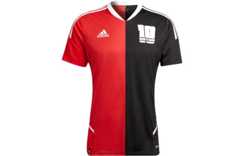 Adidas Messi Soccer Jerseys Men's Multicolor Moderate Straight Fit