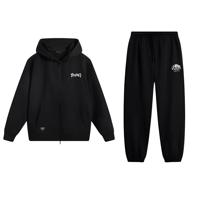 Li Ning Sports Fashion Collection Casual Sportswear Men’s Black