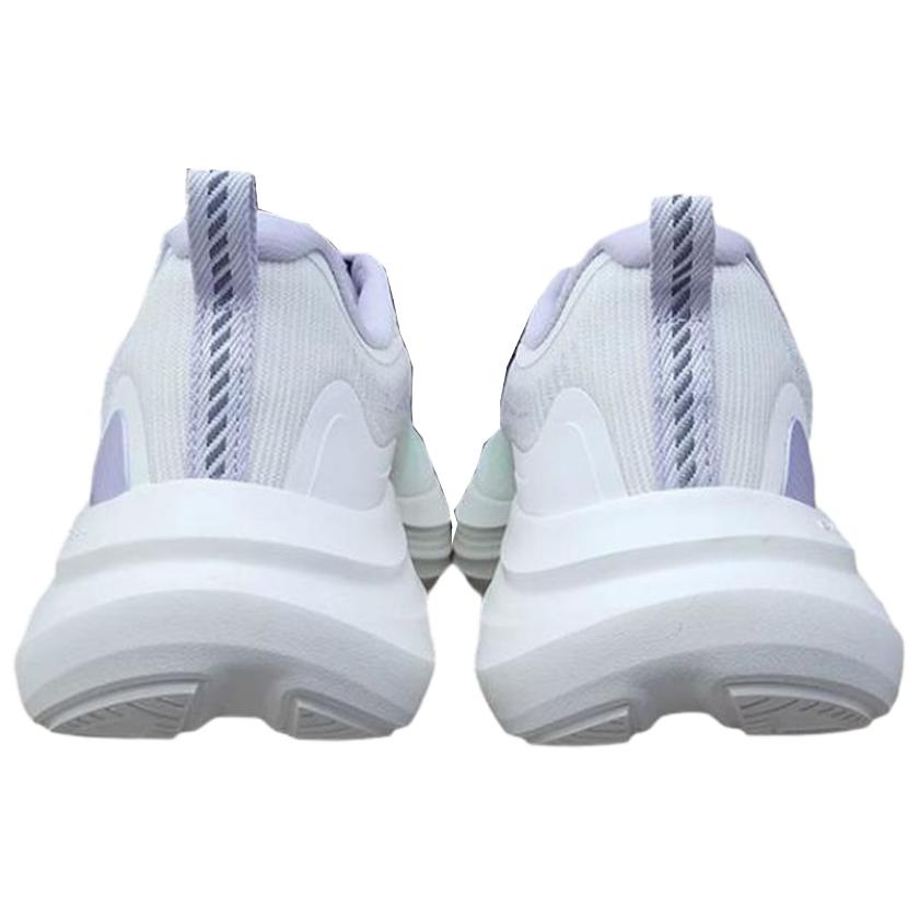 Erke Cushioning Breathable Low top Sprint Running Shoes Women’s Microcrystal White Galactic Purple