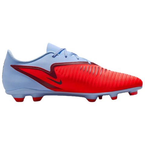 Nike Phantom 6 Soft And Comfortable Soccer Shoes Unisex Blue Red