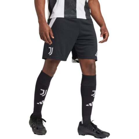 Adidas Free Shipping With AdiClub Juventus 24/25 Home Shorts