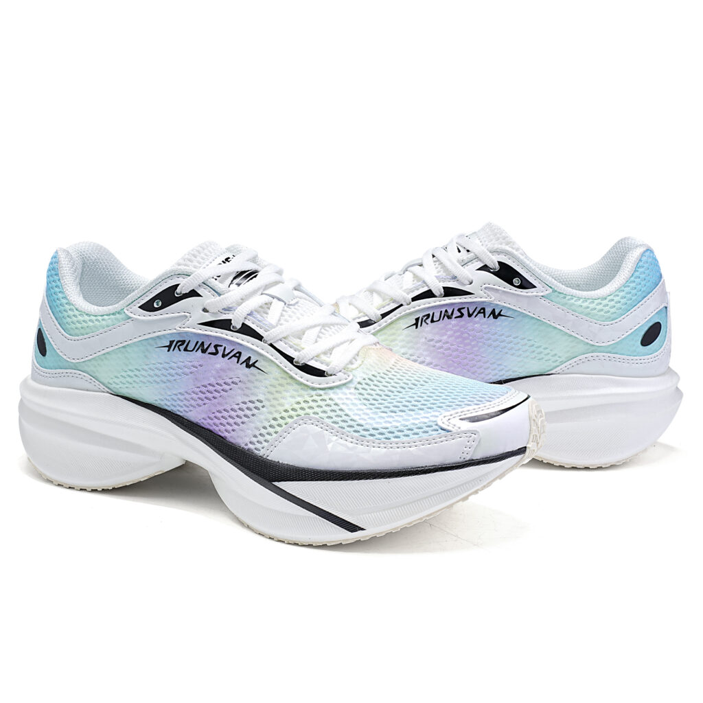 IRUNSVAN Low top Running Shoes Unisex Ai Pao Bai Dopamine