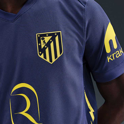 Nike Atlético Madrid 2025/26 Stadium Away Men’s Nike Dri-FIT Soccer Replica Jersey