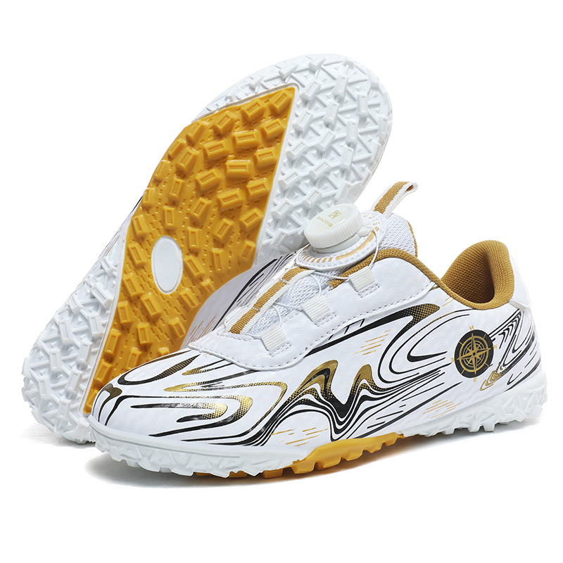 BIANSULONG Soccer Shoes Unisex High Top White