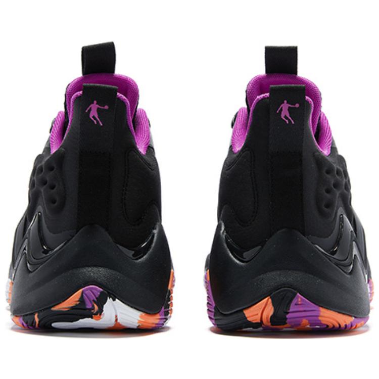 QIAODAN Q KUNGFU Rebound Technology Textile, Synthetic Leather, TPU Breathable And Resilient Low top Basketball Shoes