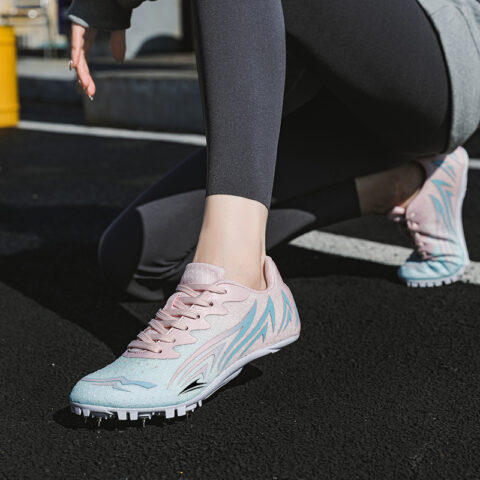 JINLAIKE Soccer Shoes Unisex Pink