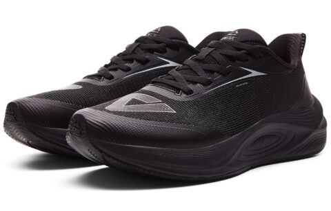 PEAK Low top Running Shoes Men’s All Black