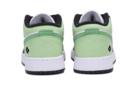 Jordan Air Jordan 1 Low top Vintage Basketball Shoes Men’s White Green