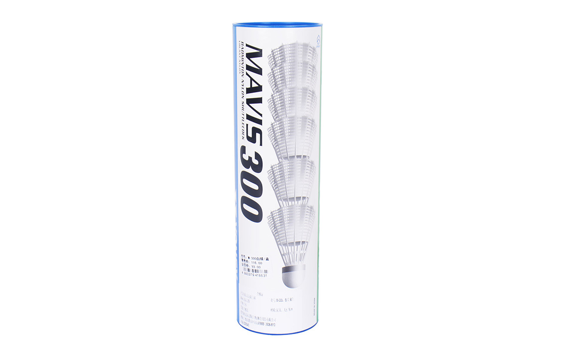 YONEX Mavis Collection M 300 Nylon Shuttlecock 6 Pack Nylon Outdoor 1 Tube Shuttlecocks
