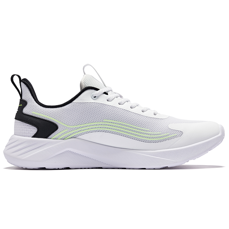 Erke Cushioning Breathable Cushioning Breathable Low top Running Shoes Men’s Erke White Apple Green