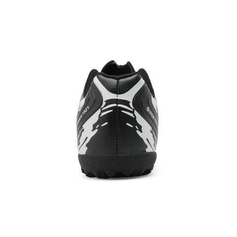 Binary TF Turf Synthetic Leather Soccer Shoes Unisex Black