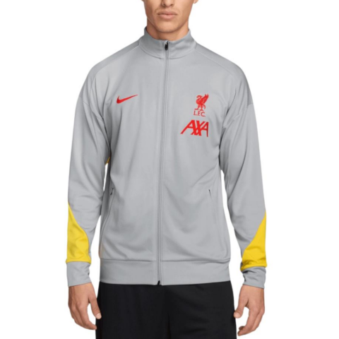 Nike LiverpoolFC 24/25 Academy Pro Sweatshirt Soccer Jersey Men’s Gray