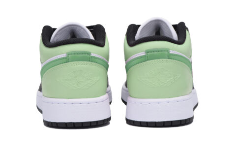 Jordan Air Jordan 1 Low top Vintage Basketball Shoes Men’s White Green