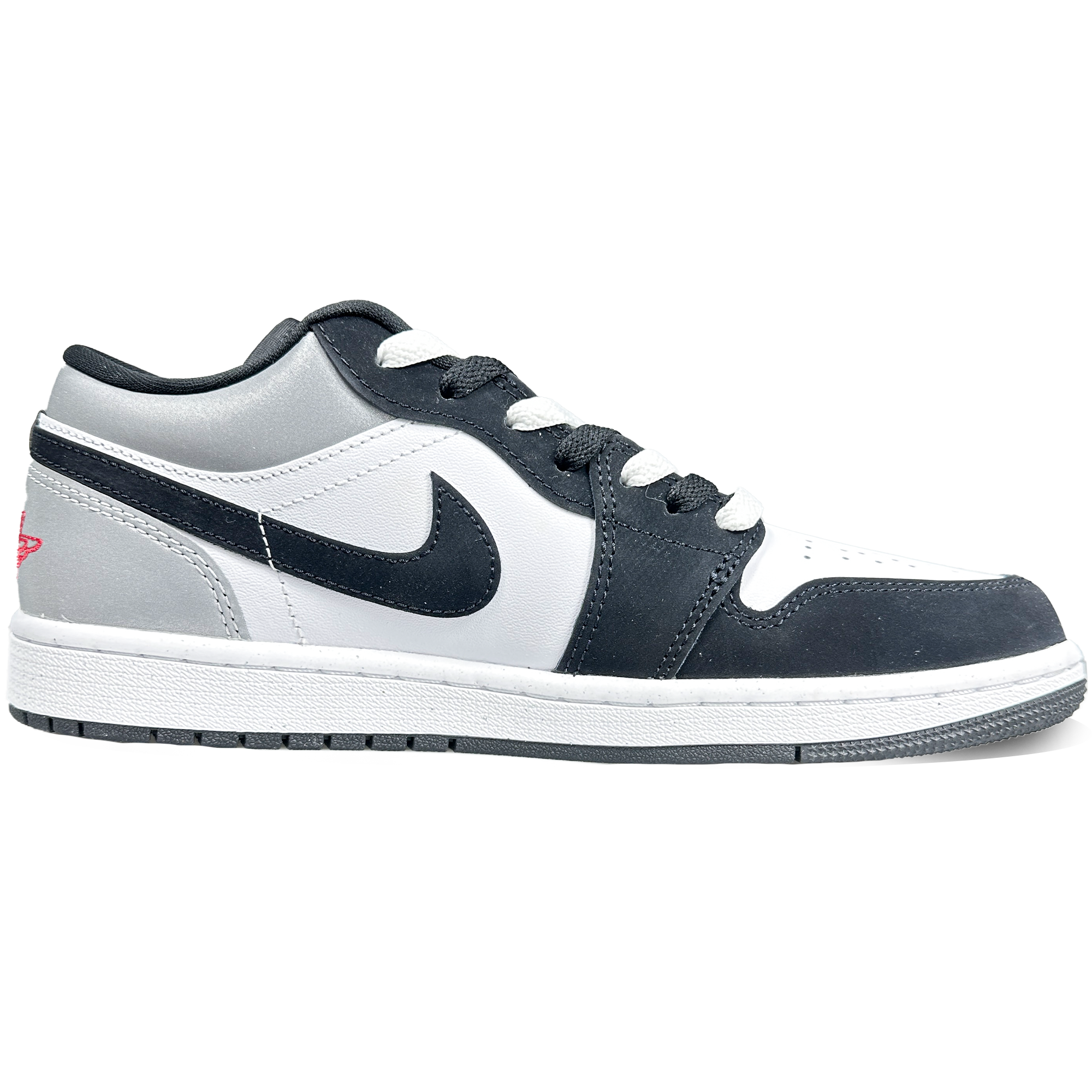 Jordan Air Jordan 1 Slip Resistant Abrasion Resistant Low top Vintage Basketball Shoes Men’s Black White