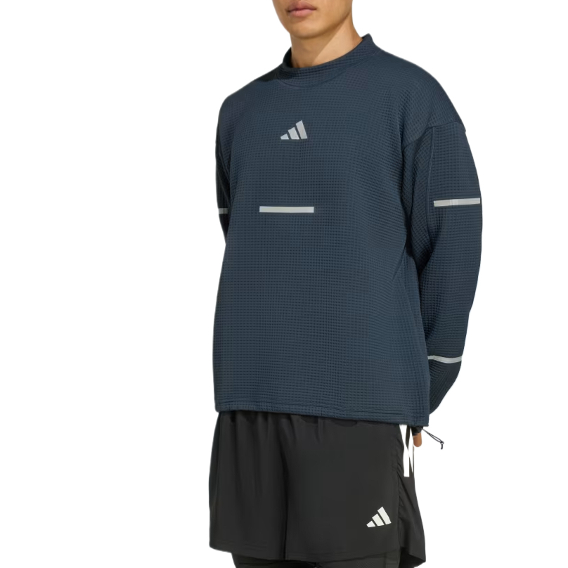 Adidas Free Shipping With AdiClub Adi365 Running CLIMAWARM+ Crewneck
