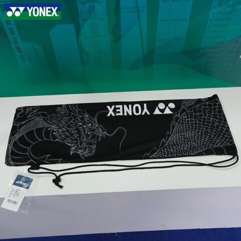 YONEX Badminton Racket Bags 1 2 Pcs Minimalist Fashion Shoulder Bag Black Dragon Pattern Unisex