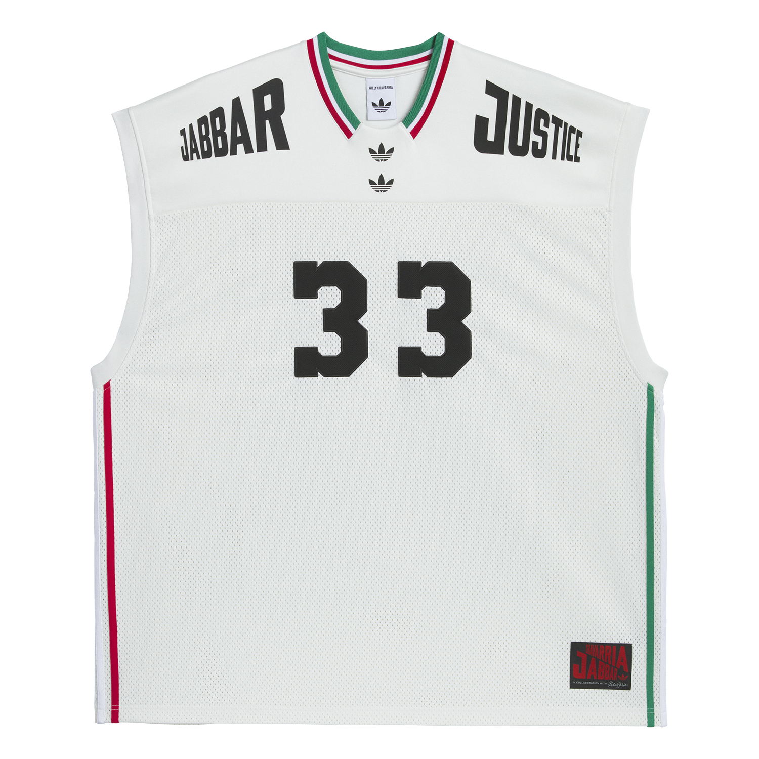 Adidas Originals Jabbar Bball «Willy Chavarria — Off /Black» tank top