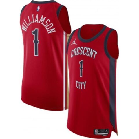 Jordan Zion Williamson New Orleans Pelicans 2023/24 Statement Edition Jordan Dri-FIT Nba Swingman Jersey