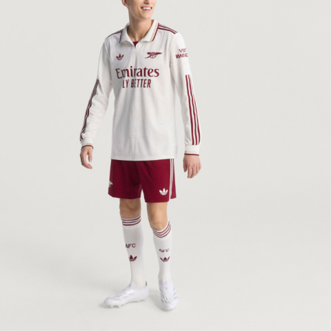 Adidas Free Shipping With AdiClub Arsenal 25/26 Long Sleeve Third Authentic Jersey