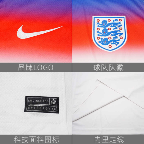 Nike England 2025 Stadium Home (Women’s Team) Men’s Nike Dri-FIT Soccer Replica Jersey