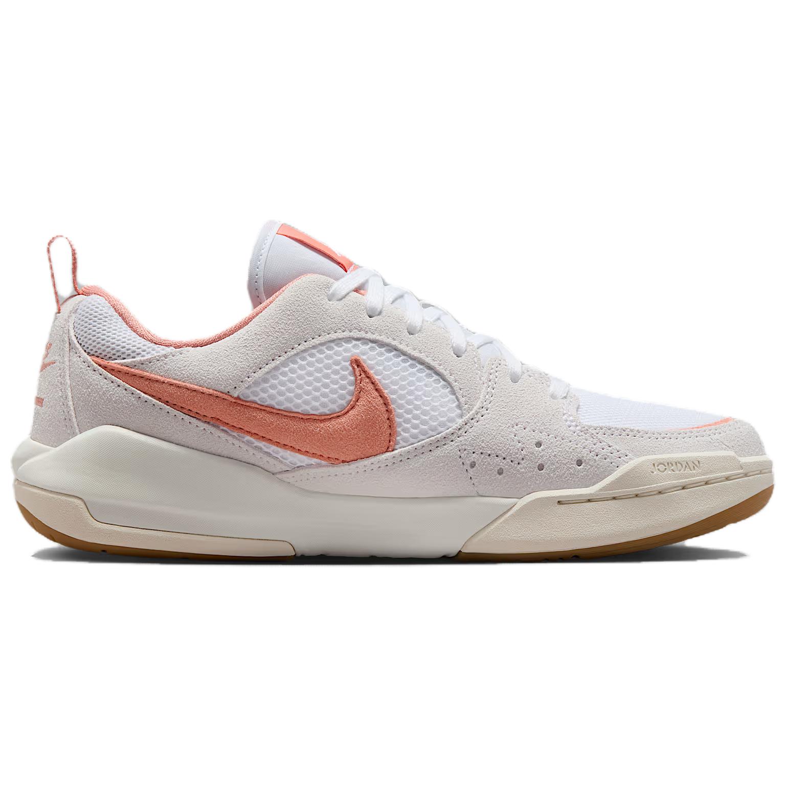 Jordan CMFT Era Abrasion Resistant Low top Vintage Basketball Shoes Women’s White Umber