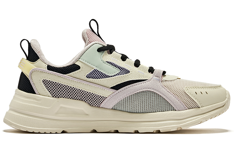 Erke Abrasion Resistant Low top Running Shoes Women’s Warm Linen Mist Pink